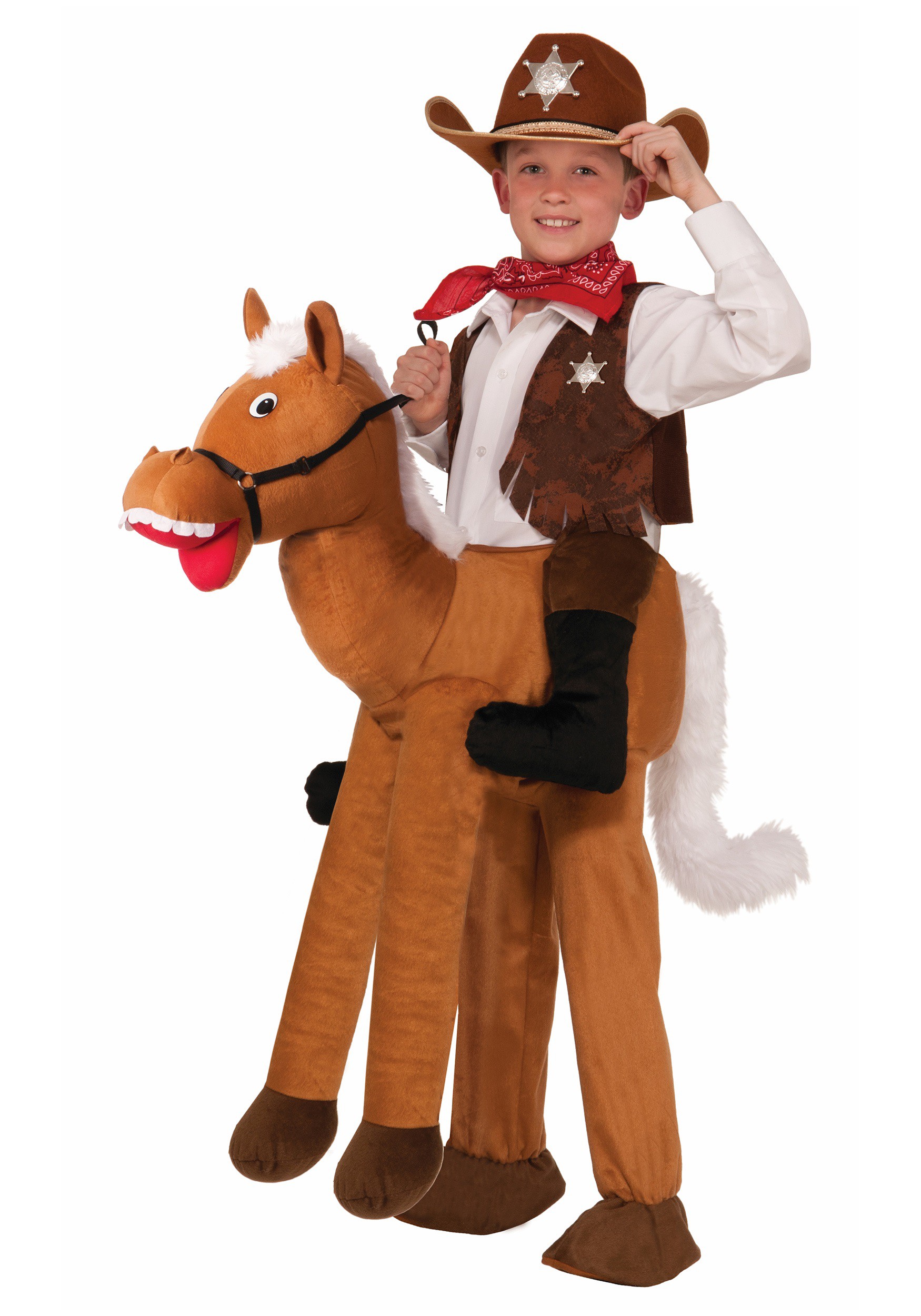 Child Ride A Horse Costume