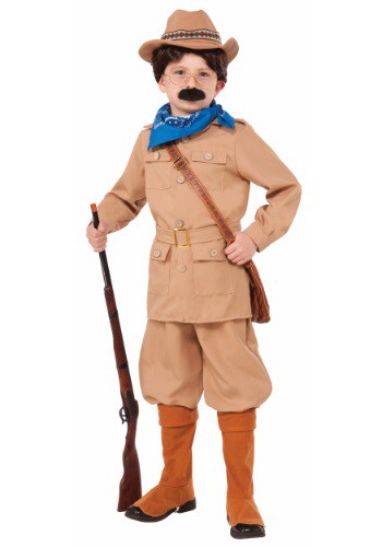 Click Here to buy Boys Theodore Roosevelt Costume from HalloweenCostumes, CDN Funds & Shipping