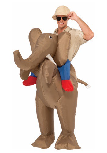 Click Here to buy Adult Inflatable Ride An Elephant Costume from HalloweenCostumes, CDN Funds & Shipping