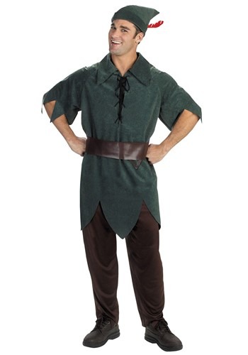 Click Here to buy Adult Peter Pan Costume from HalloweenCostumes, CDN Funds & Shipping