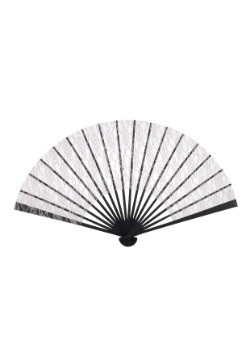 Beige Lace Fan