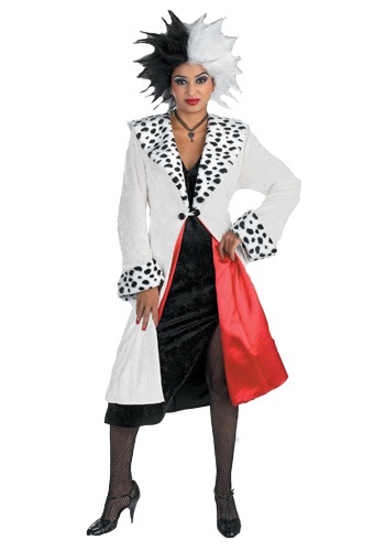 Click Here to buy Prestige Adult Cruella De Vil Costume from HalloweenCostumes, CDN Funds & Shipping
