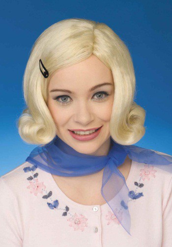 Click Here to buy Womens 50s Bopper Blond Wig from HalloweenCostumes, CDN Funds & Shipping