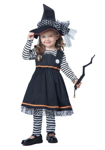 Click Here to buy Crafty Little Witch Toddler Costume from HalloweenCostumes, CDN Funds & Shipping