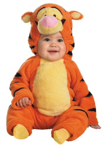 Click Here to buy Deluxe Tigger Baby Costume from HalloweenCostumes, CDN Funds & Shipping