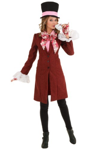 Click Here to buy Deluxe Womens Mad Hatter Costume from HalloweenCostumes, CDN Funds & Shipping