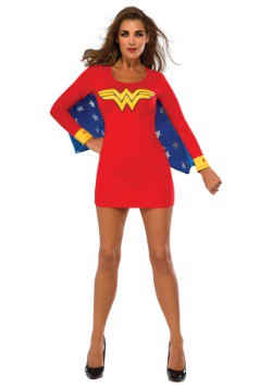 Women's Wonder Woman Cape Dress