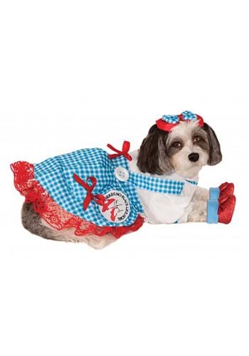Click Here to buy Pet Dorothy Dog Costume from HalloweenCostumes, CDN Funds & Shipping