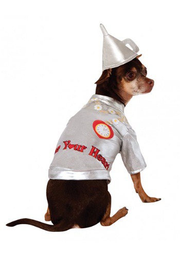 Click Here to buy Tin Man Dog Costume from HalloweenCostumes, CDN Funds & Shipping