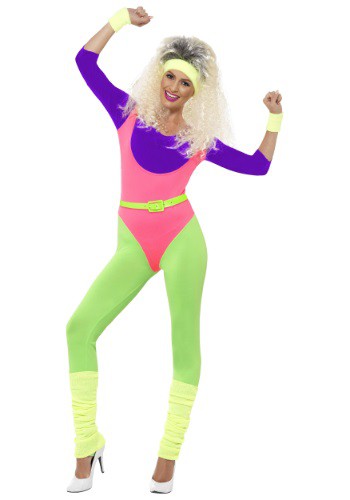 Click Here to buy 80s Workout Womens Costume from HalloweenCostumes, CDN Funds & Shipping