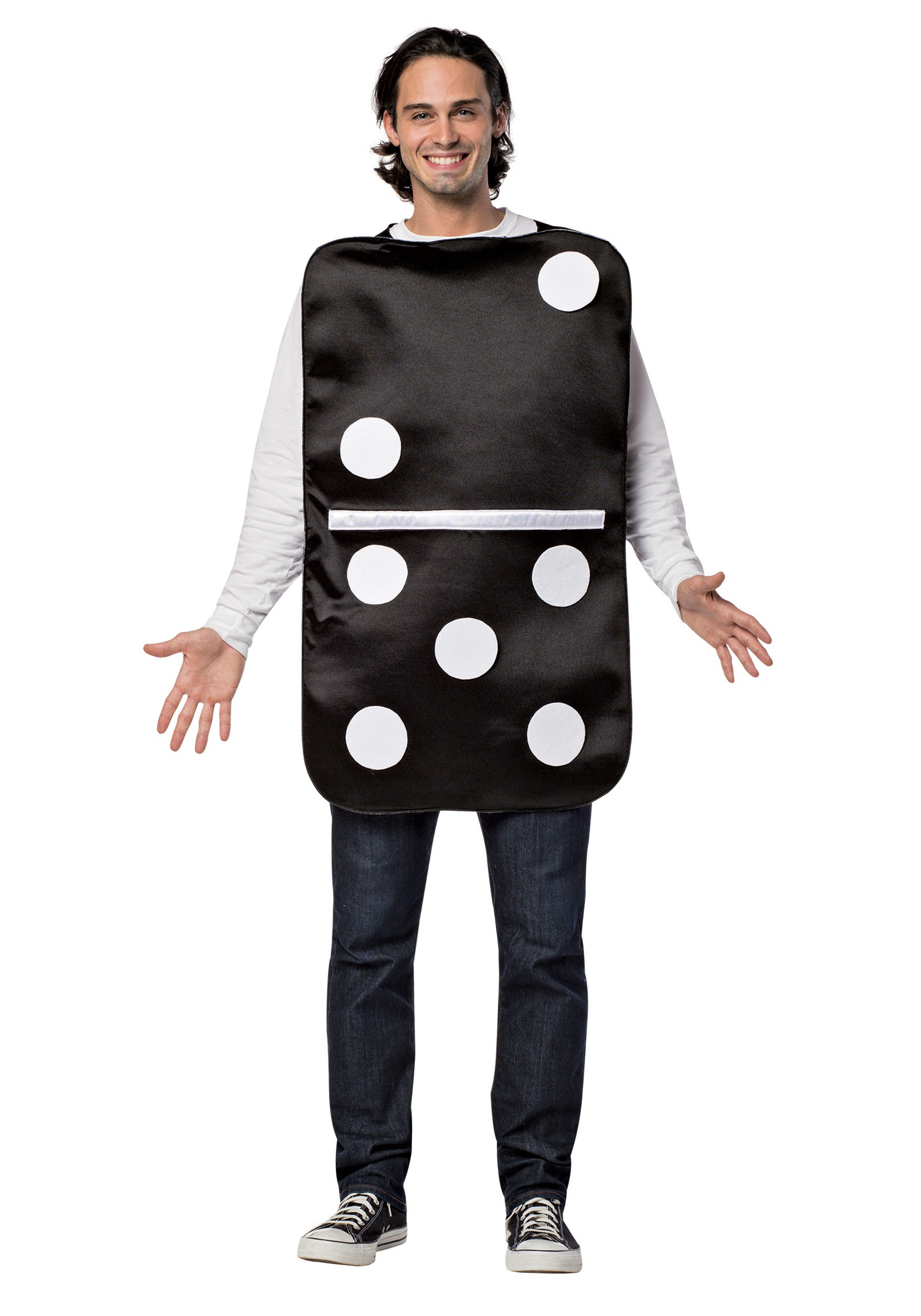 Adult Domino Halloween Costume , Tabletop Games Costumes