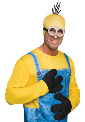 Click Here to buy Adult Minion Gloves from HalloweenCostumes, CDN Funds & Shipping