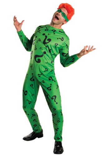 Click Here to buy The Riddler Mens Costume from HalloweenCostumes, CDN Funds & Shipping