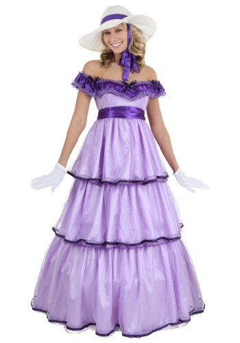 Click Here to buy Adult Deluxe Southern Belle Costume from HalloweenCostumes, CDN Funds & Shipping