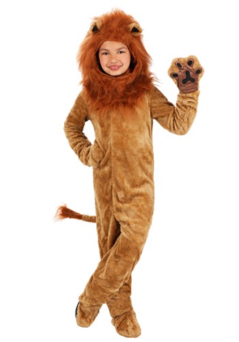 Child Deluxe Lion Costume Alt 7