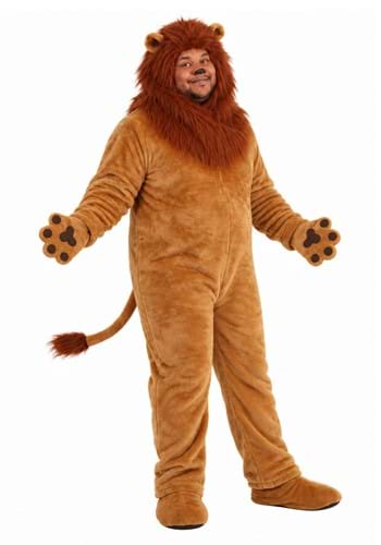 Plus Size Deluxe Lion Costume for Adults upd