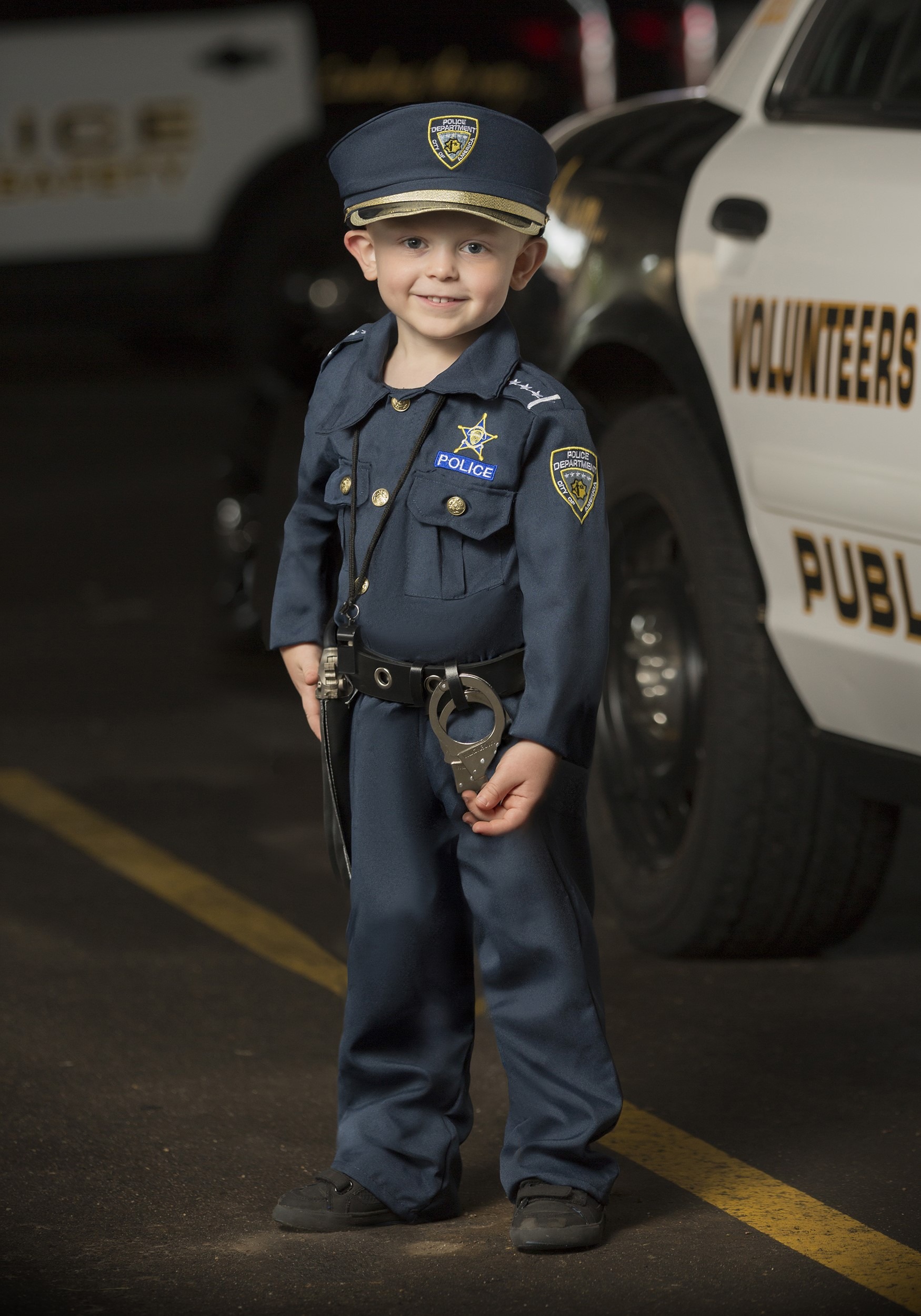 Toddler Deluxe Police Officer Costume