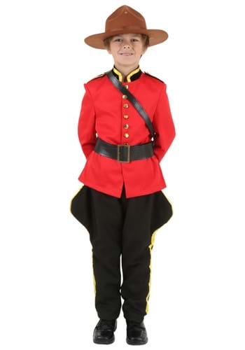 Click Here to buy Kids RCMP Canadian Mountie Costume from HalloweenCostumes, CDN Funds & Shipping
