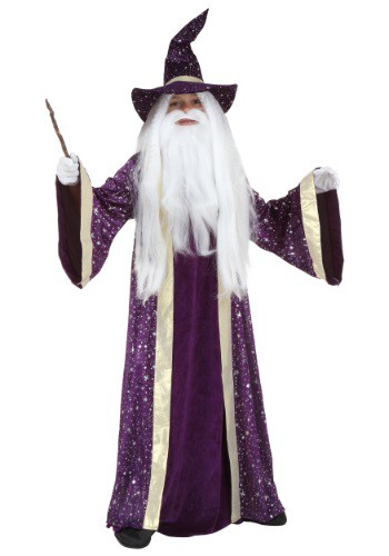 Click Here to buy Kids Wizard Costume from HalloweenCostumes, CDN Funds & Shipping