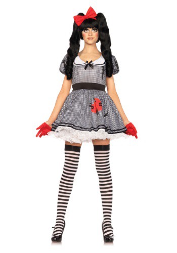 Click Here to buy Womens Wind Me Up Dolly Costume from HalloweenCostumes, CDN Funds & Shipping