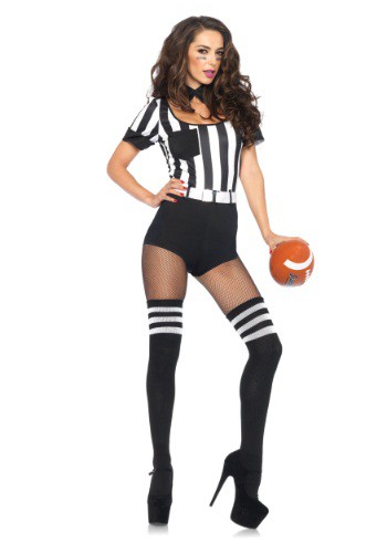 Click Here to buy Womens No Rules Referee Costume from HalloweenCostumes, CDN Funds & Shipping