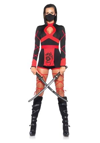Click Here to buy Womens Dragon Ninja Costume from HalloweenCostumes, CDN Funds & Shipping