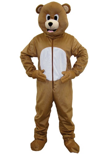 Click Here to buy Brown Bear Mascot Costume from HalloweenCostumes, CDN Funds & Shipping
