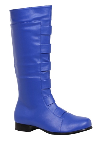 Click Here to buy Adult Blue Superhero Boots from HalloweenCostumes, CDN Funds & Shipping