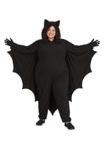 Plus Size Fleece Bat Adult Costume New Main