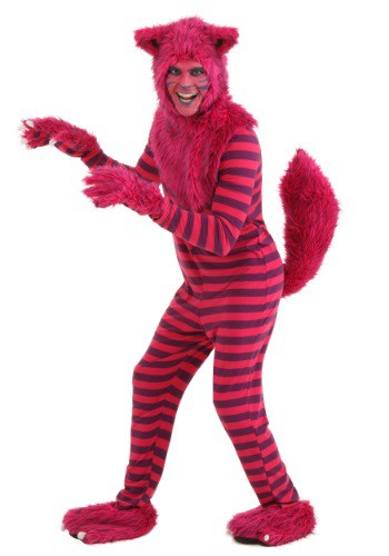 Click Here to buy Deluxe Cheshire Cat Plus Size Costume from HalloweenCostumes, CDN Funds & Shipping