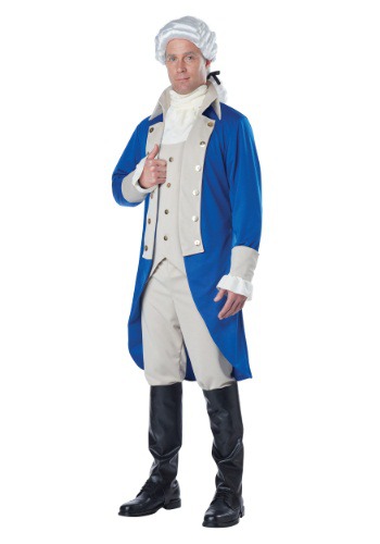 Click Here to buy Adult George Washington Costume from HalloweenCostumes, CDN Funds & Shipping