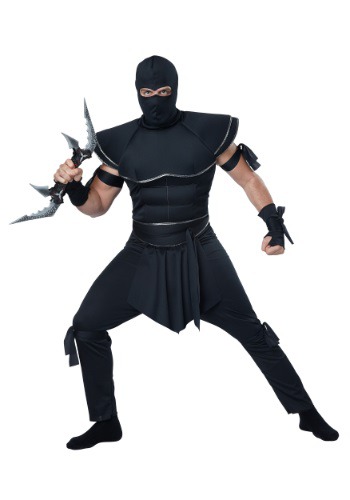 Click Here to buy Adult Ninja Warrior Costume from HalloweenCostumes, CDN Funds & Shipping