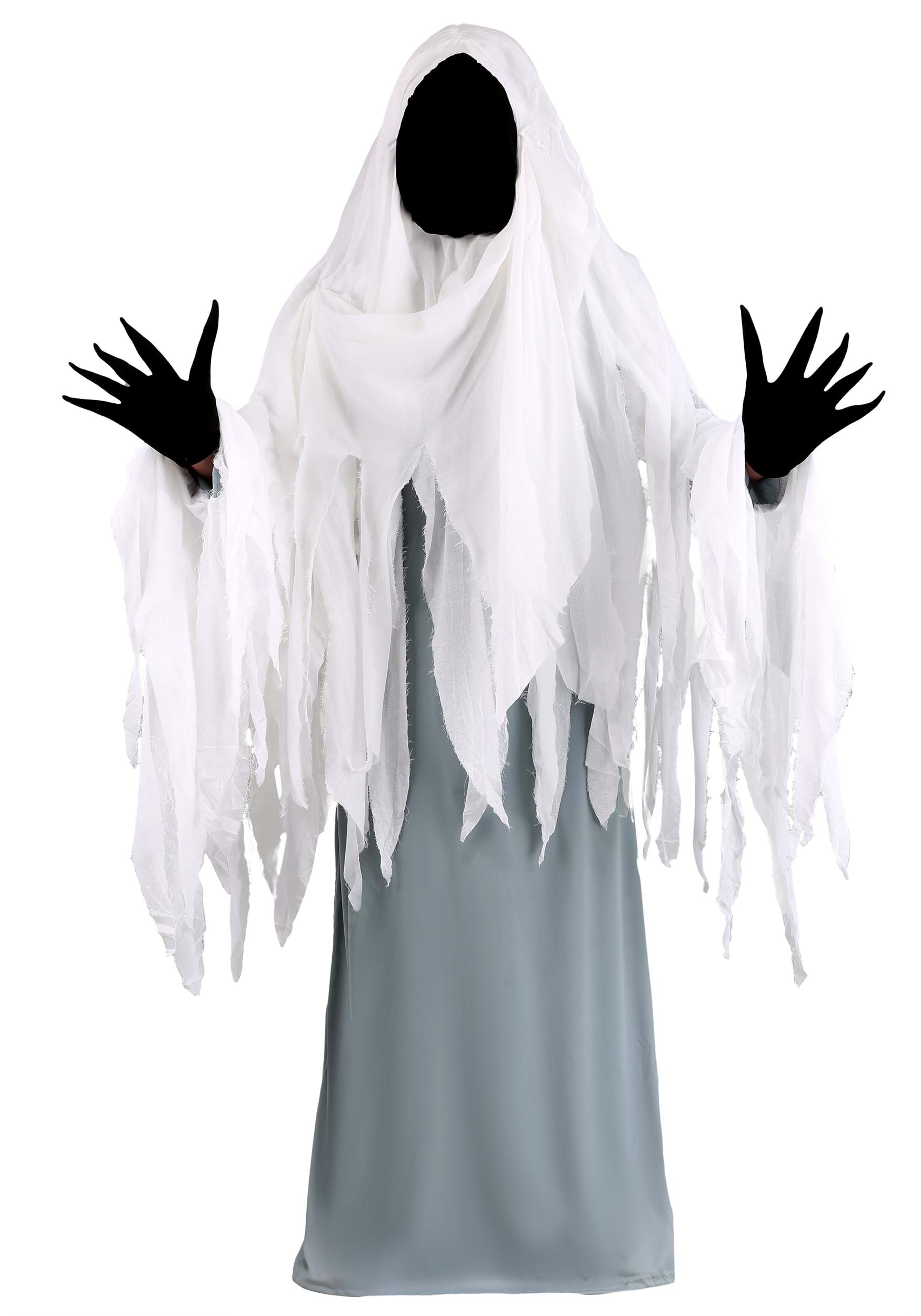 Womens Halloween Ghost Leggings, Adult Costume