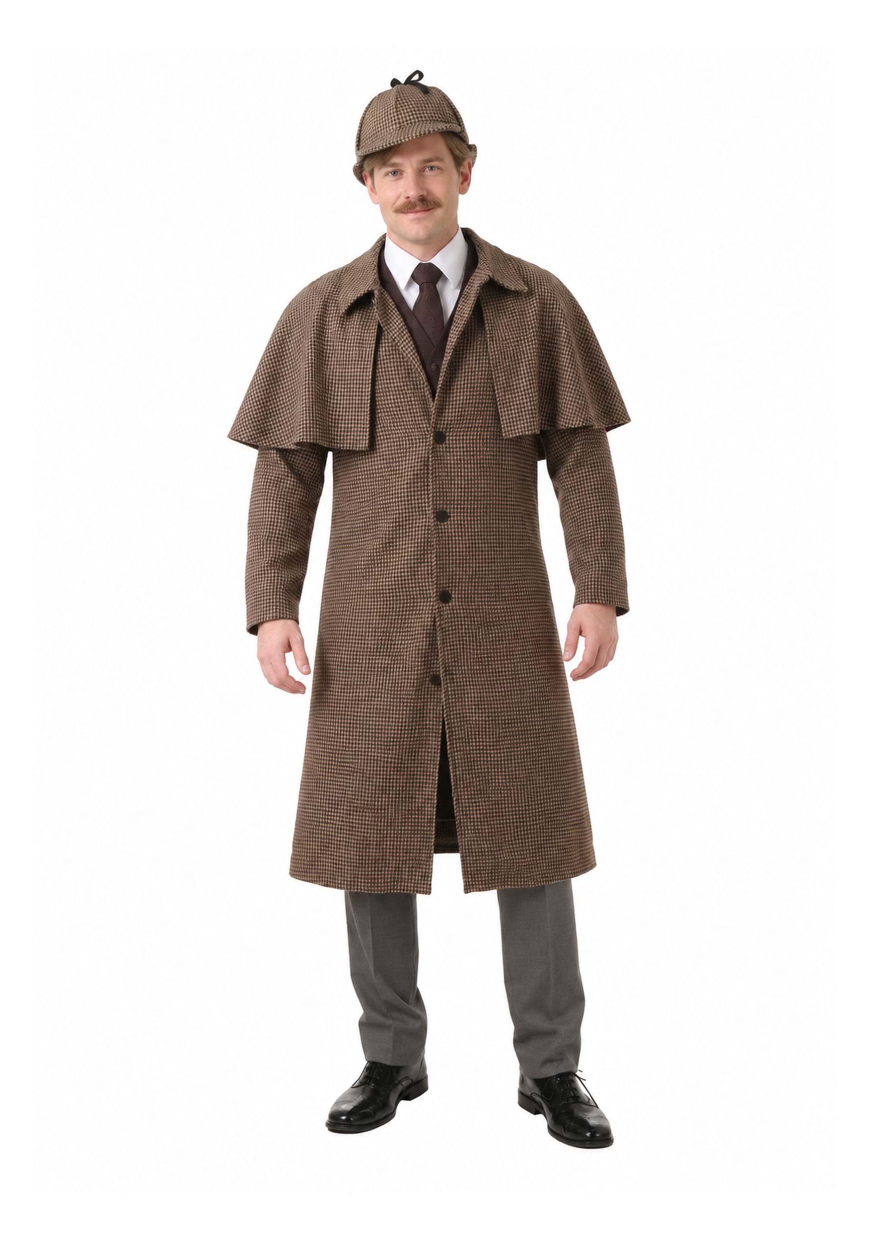 Men's Sherlock Holmes Costume