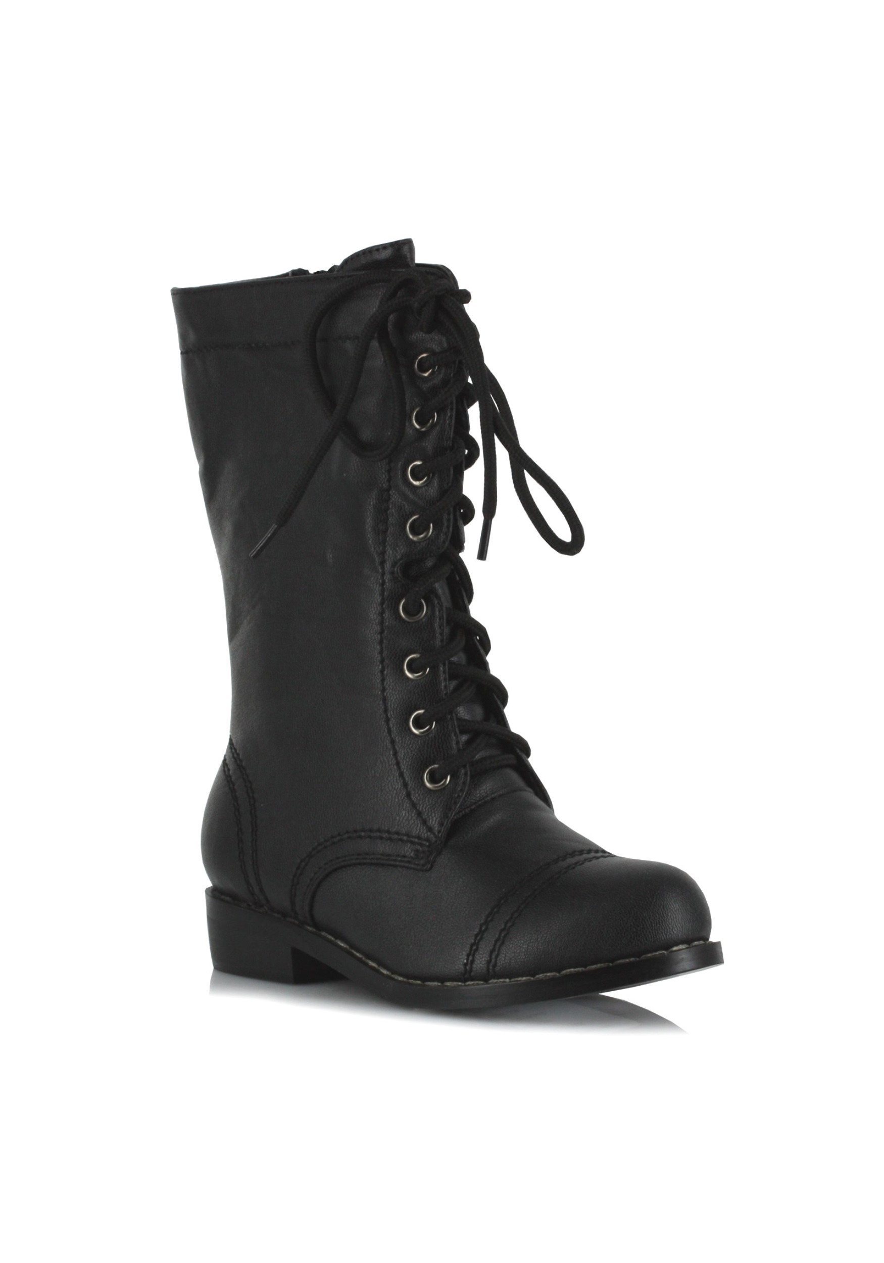 cheap black military boots