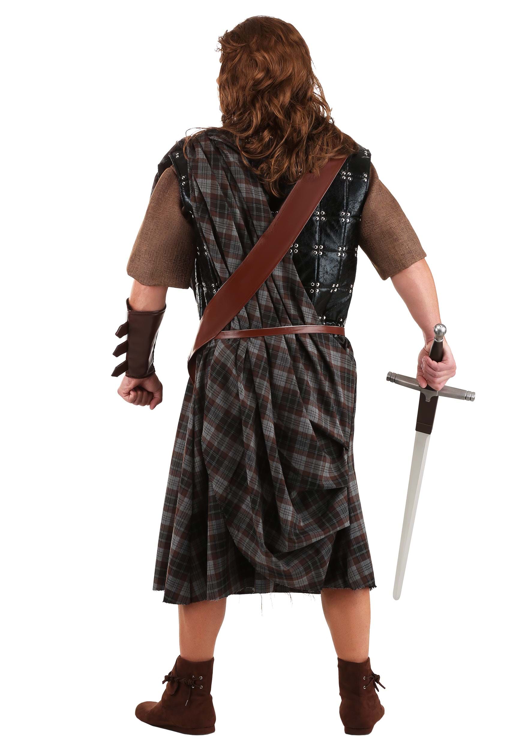 Adult Braveheart William Wallace Costume , Movie Character Costumes
