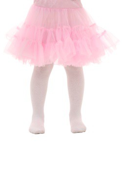 Toddler Pink Knee Length Crinoline
