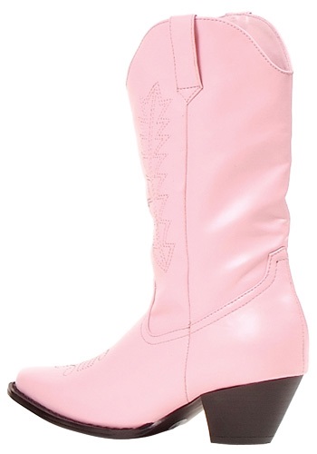 Click Here to buy Girls Pink Cowgirl Boots from HalloweenCostumes, CDN Funds & Shipping