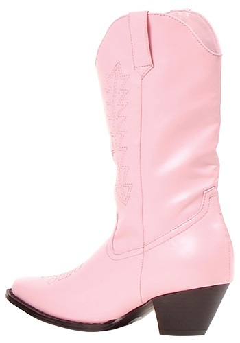 Girls Pink Cowgirl Boots