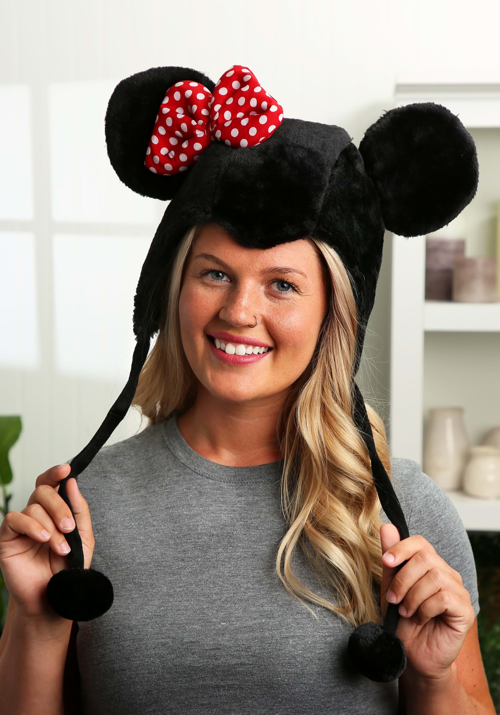 Minnie Mouse Hoodie Hat Accessory