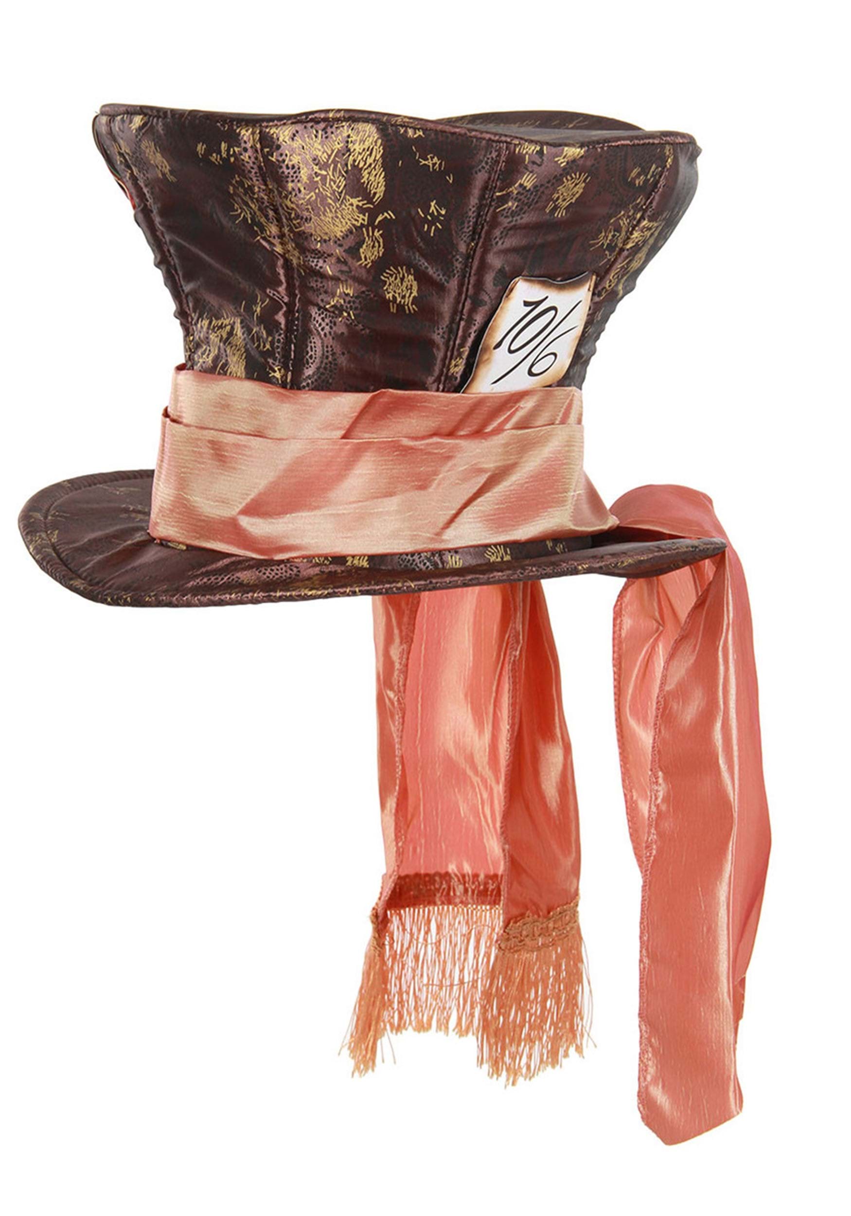 Deluxe Mad Hatter Kid's Costume Hat | Made by Us Costume Accessories