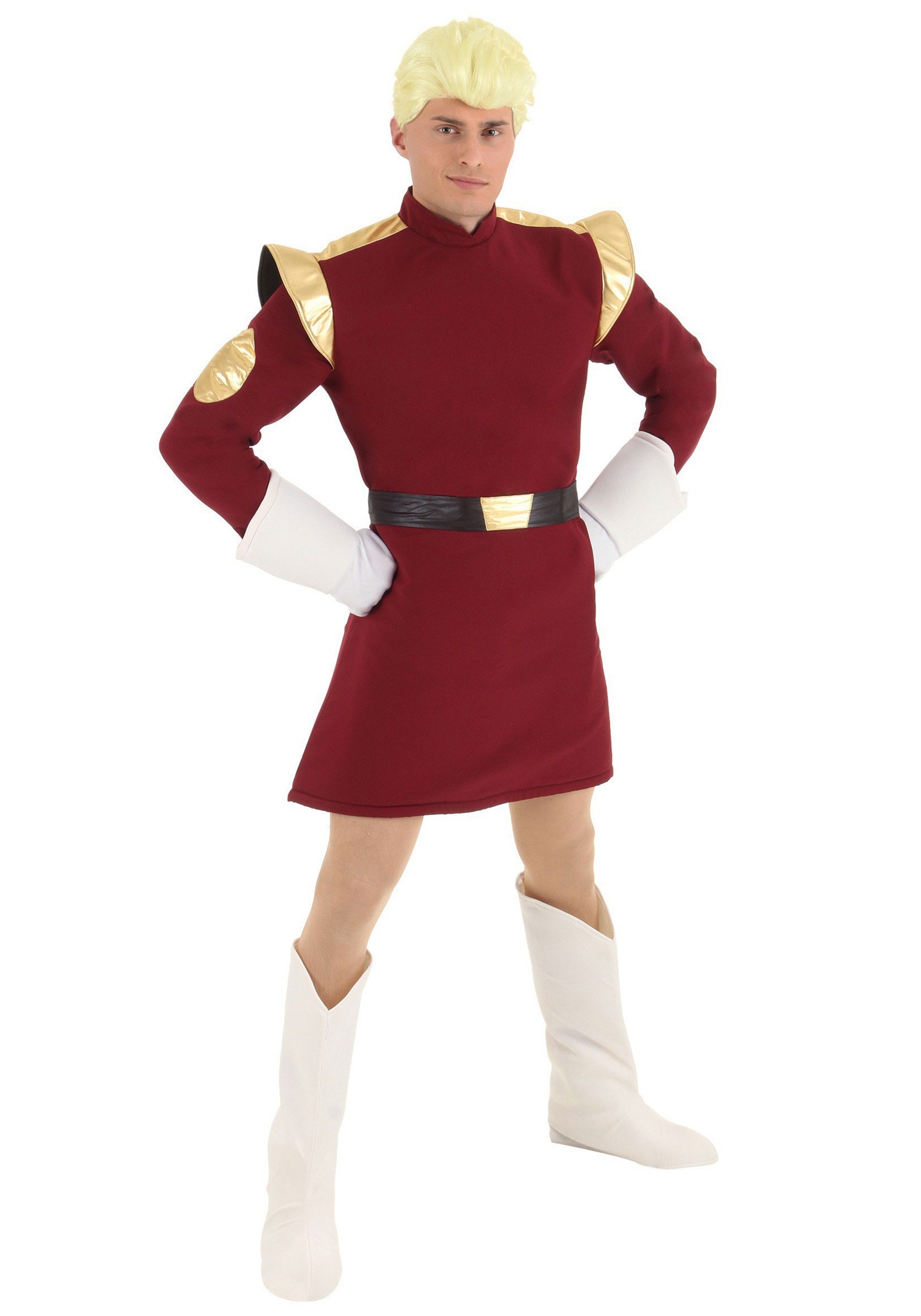 Zapp Brannigan Men's Costume with Wig