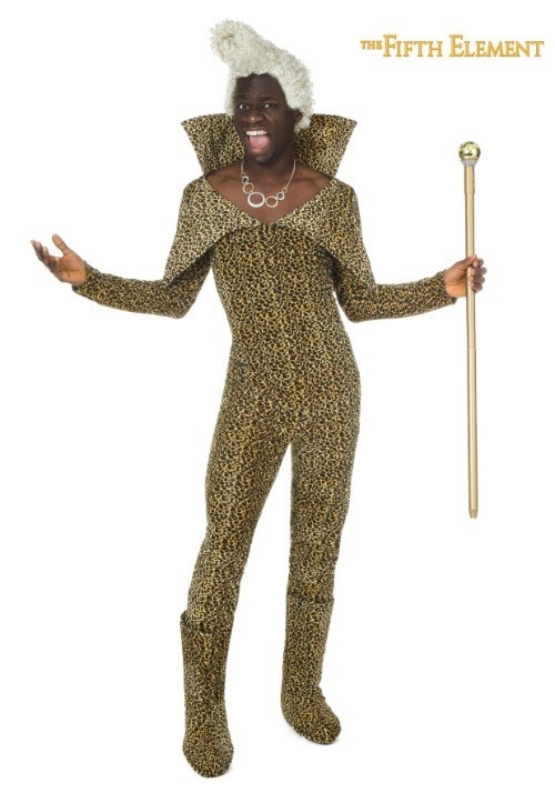 5th Element Ruby Rhod Costume w/Wig