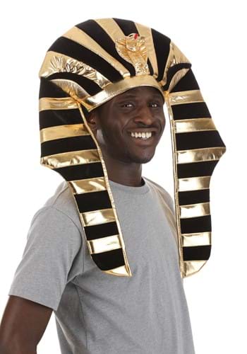 Click Here to buy Deluxe King Tut Adult Headpiece | Costume Accessories from HalloweenCostumes, CDN Funds & Shipping