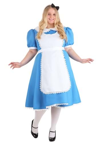 Click Here to buy Womens Plus Size Supreme Alice Costume from HalloweenCostumes, CDN Funds & Shipping
