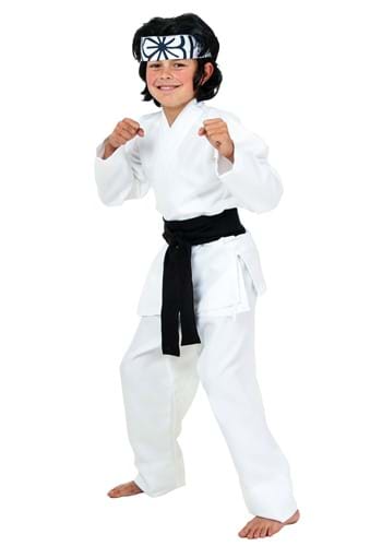 Click Here to buy Karate Kid Daniel San Kids Costume from HalloweenCostumes, CDN Funds & Shipping