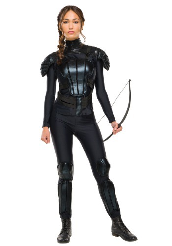 Click Here to buy Adult Katniss Mockingjay Costume from HalloweenCostumes, CDN Funds & Shipping