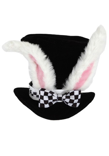 Click Here to buy White Rabbit Adult Costume Hat from HalloweenCostumes, CDN Funds & Shipping