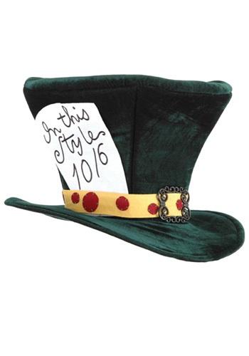 Mad Hatter Adult Size Costume Hat