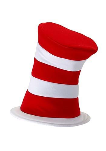 Click Here to buy Deluxe Cat in the Hat Plush Velboa Costume Hat for Adults from HalloweenCostumes, CDN Funds & Shipping